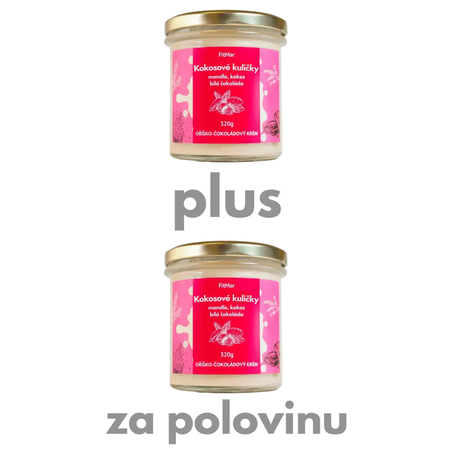Kokosové kuličky 1+1 za půlku - FitMar.cz