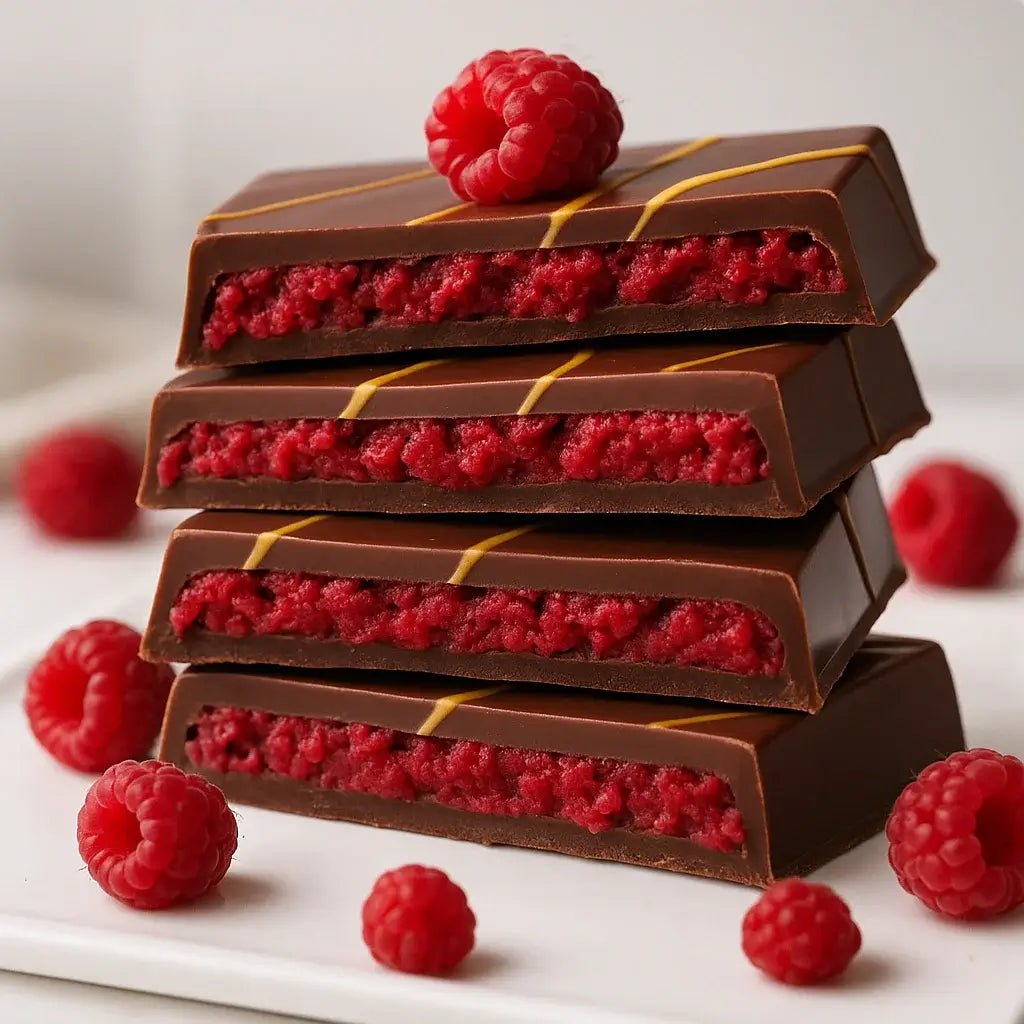 Krém s příchutí dubajské čokolády s malinami 190g - FitMar.cz