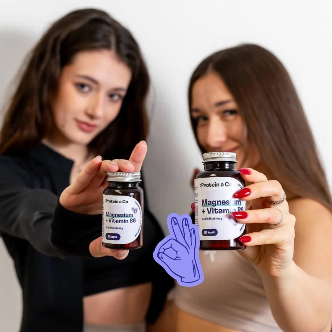 Magnesium bisglycinát + B6 - 60 ks - FitMar.cz