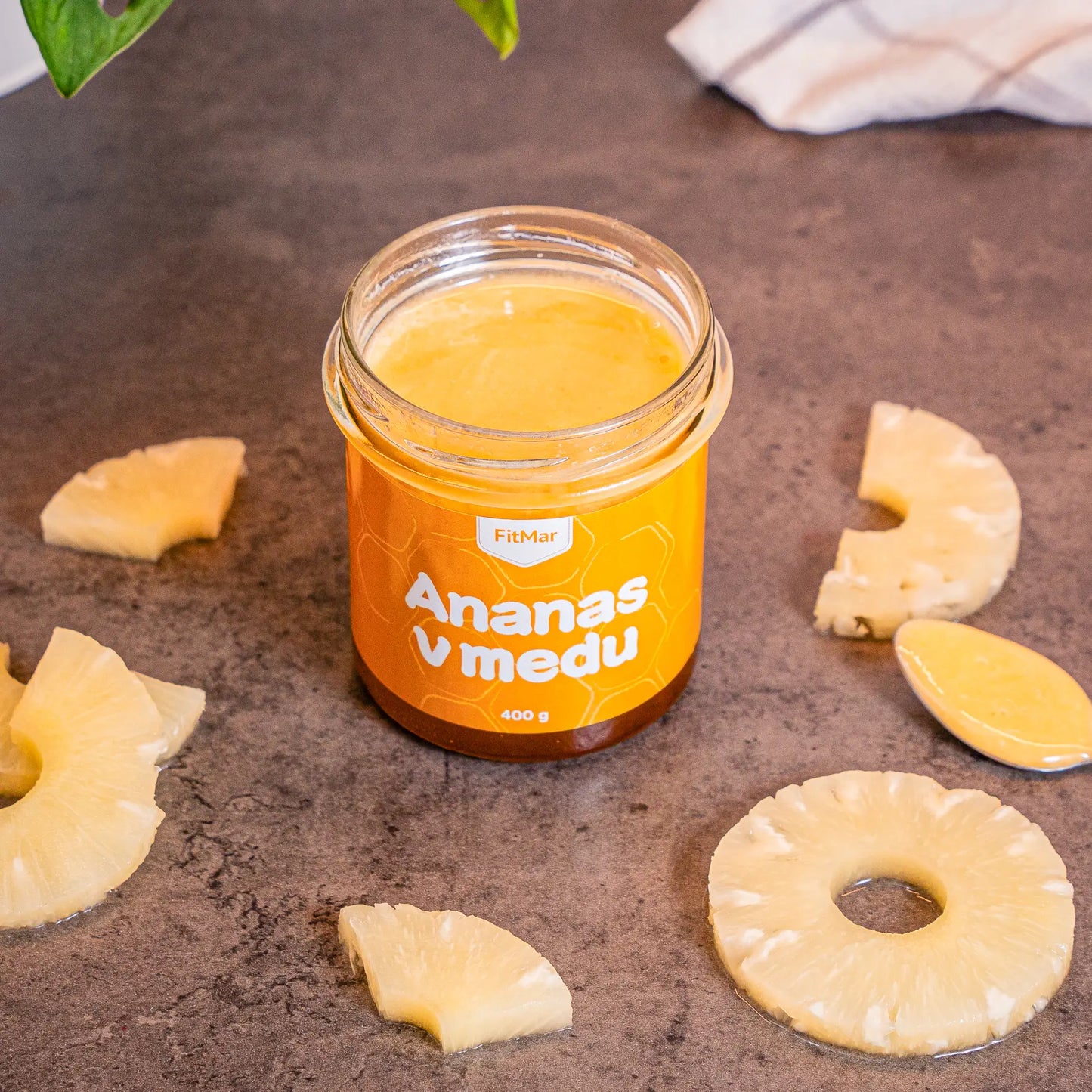 Ananas v medu 400g - FitMar.cz