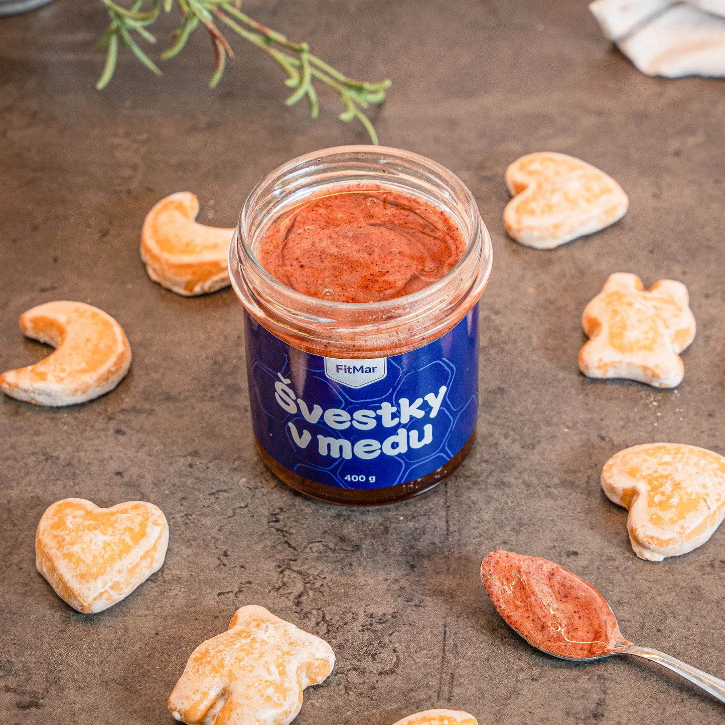 Švestky v medu 400g - FitMar.cz