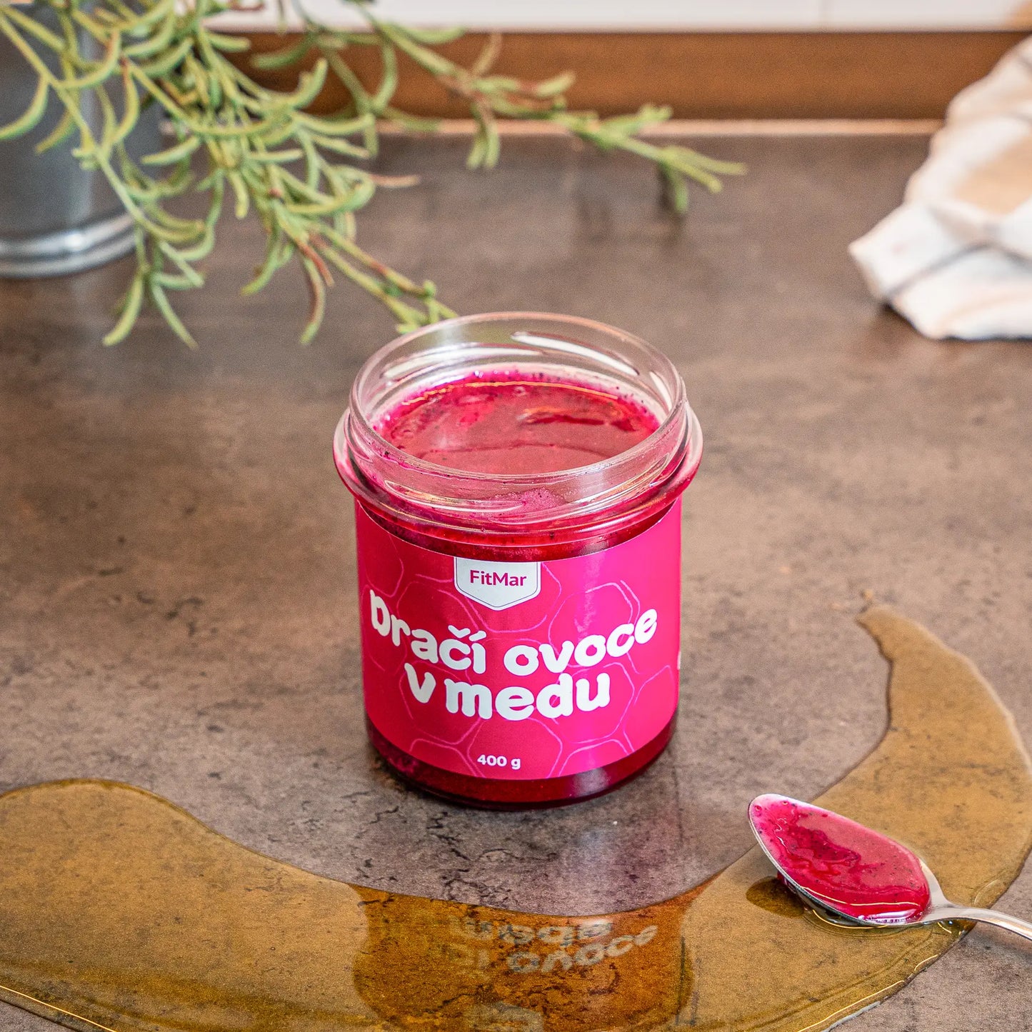 Dračí ovoce v medu 400g - FitMar.cz