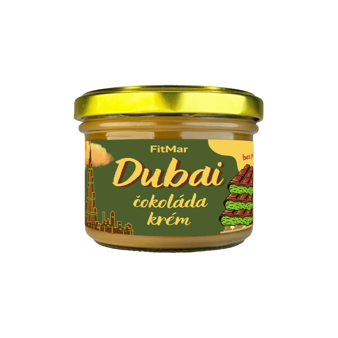 Krém s příchutí dubajské čokolády 190g - FitMar.cz