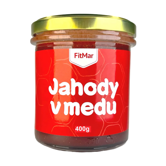 Jahody v medu 400g - FitMar.cz