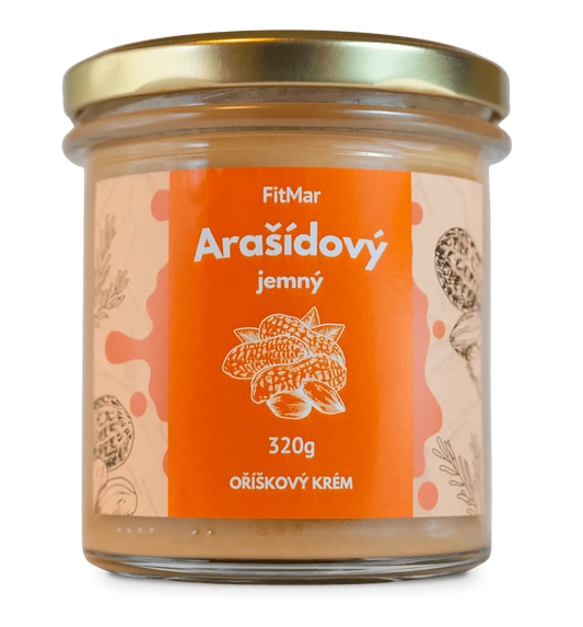 Arašídový jemný krém - FitMar.cz