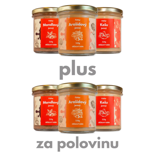 Balíček Bez cukru 1+1 za polovinu - FitMar.cz