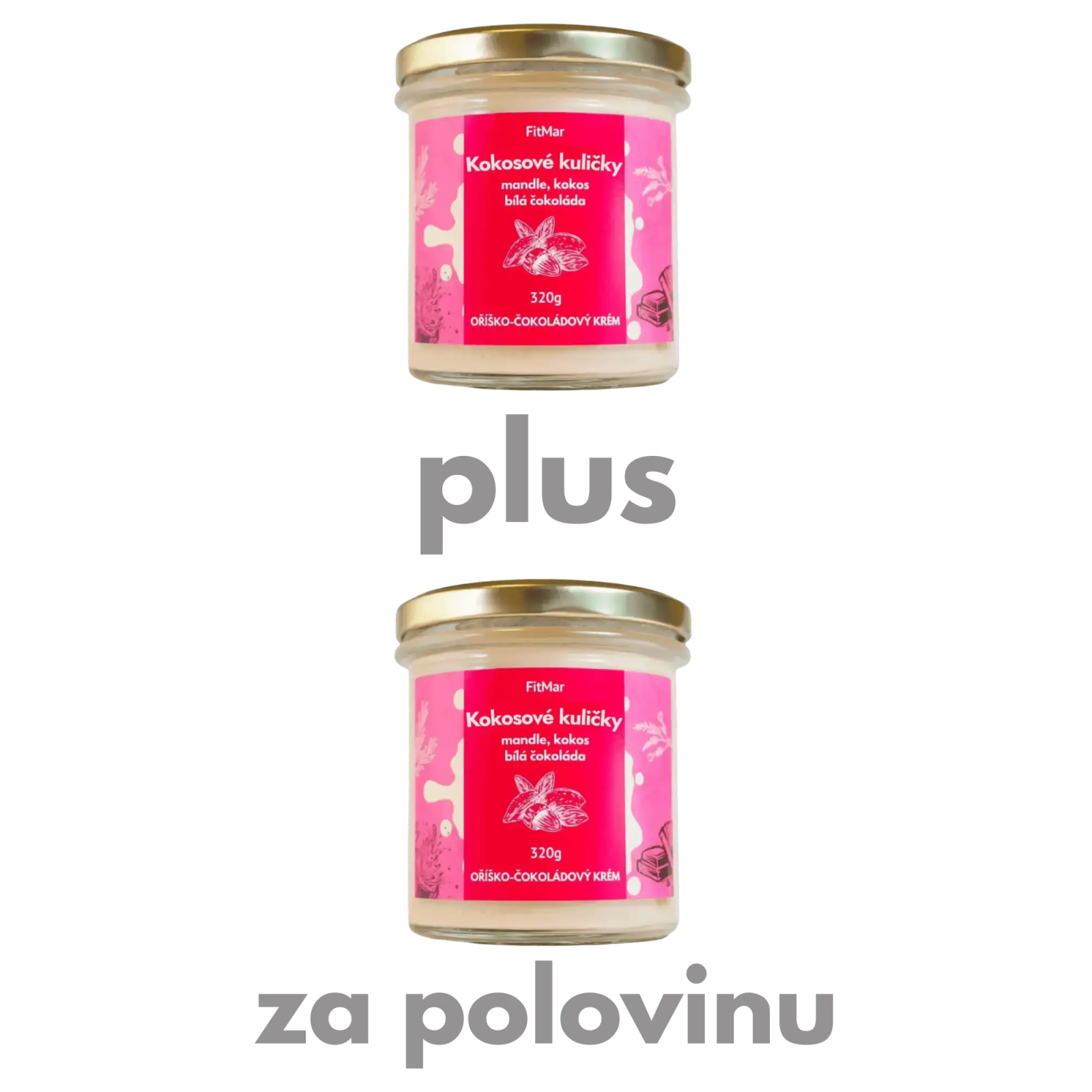 Kokosové kuličky 1+1 za půlku - FitMar.cz