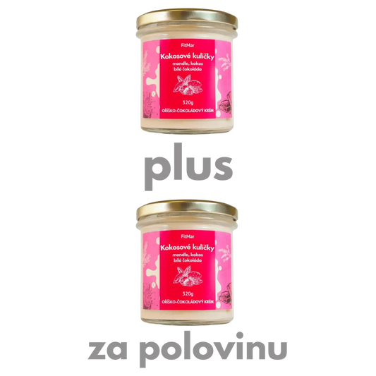 Kokosové kuličky 1+1 za půlku - FitMar.cz