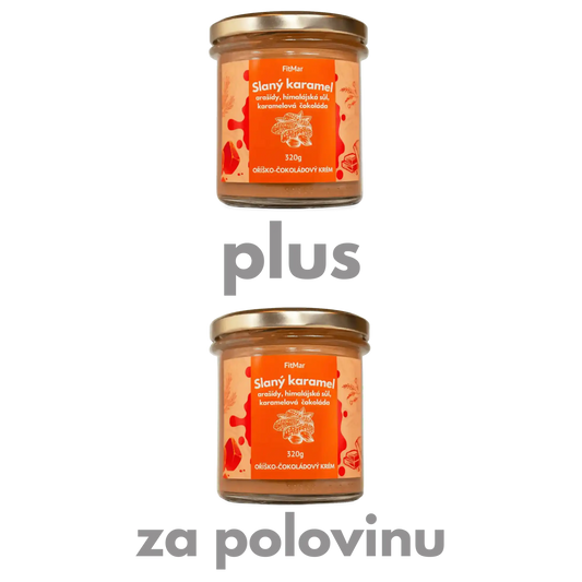 Slaný karamel 1+1 za půlku - FitMar.cz