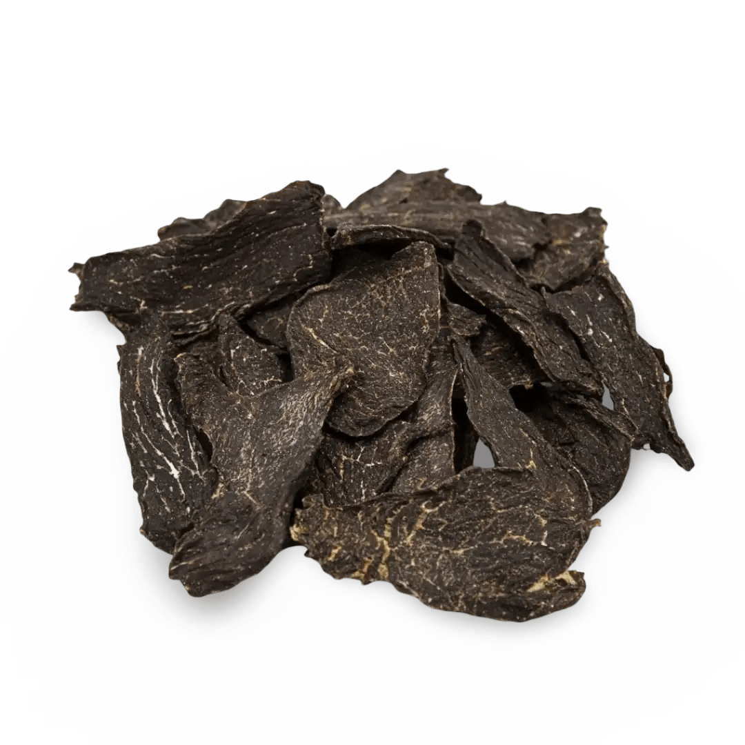 100% JERKY HOVĚZÍ S PRAŽENOU CIBULKOU 50 g - FitMar.cz