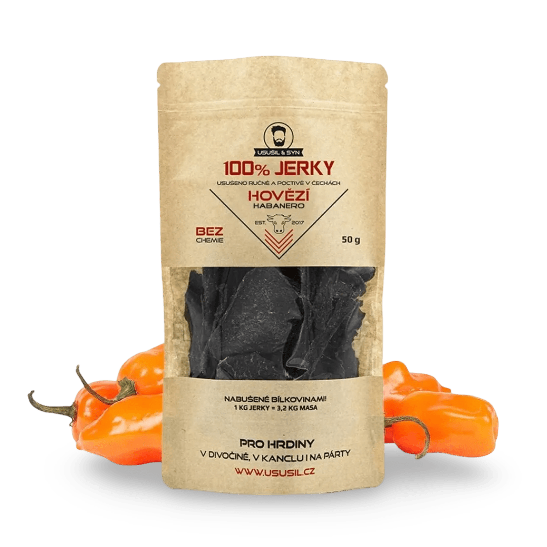 100% HABANERO BEEF JERKY - FitMar.si