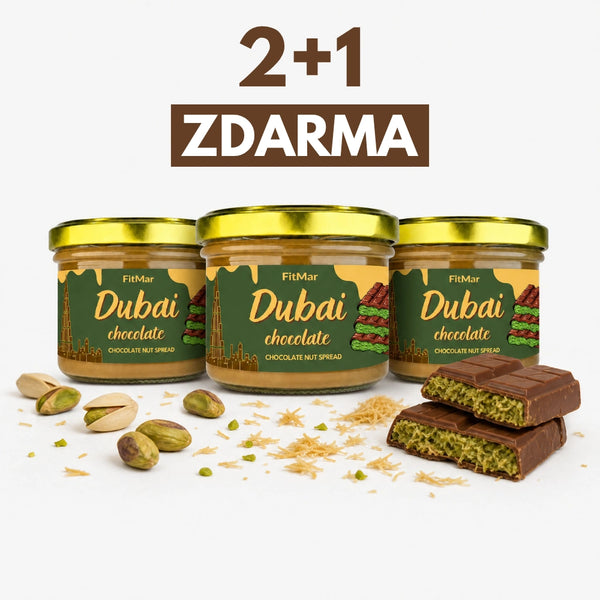 2+1 ZADARMO Krém s príchuťou dubajskej čokolády