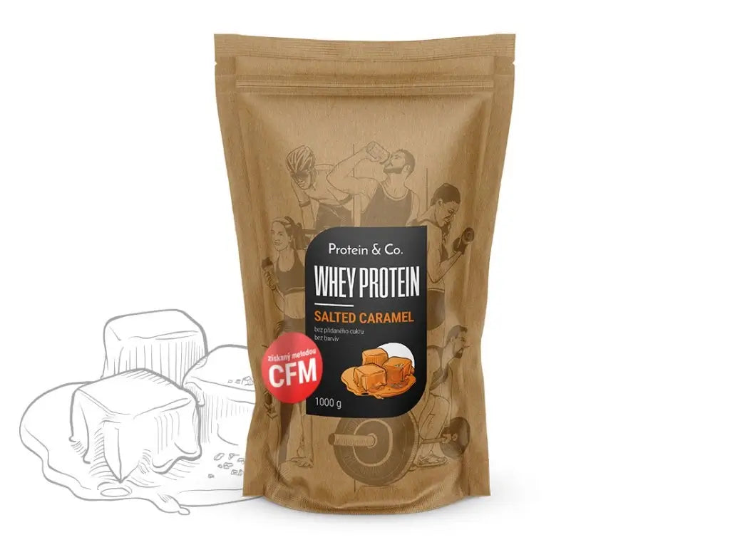 CFM WHEY PROTEIN 80 1 kg – Salted caramel 