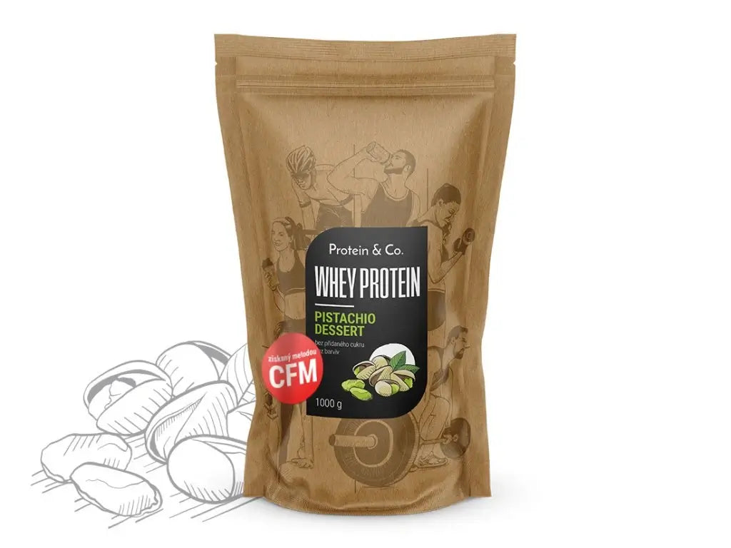 CFM WHEY PROTEIN 80 1 kg - Pistachio dezert