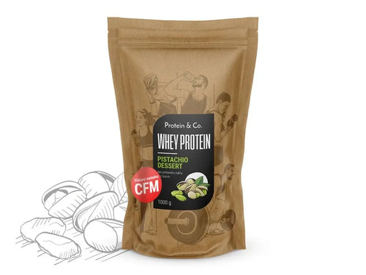 CFM WHEY PROTEIN 80 1 kg - Pistachio dezert