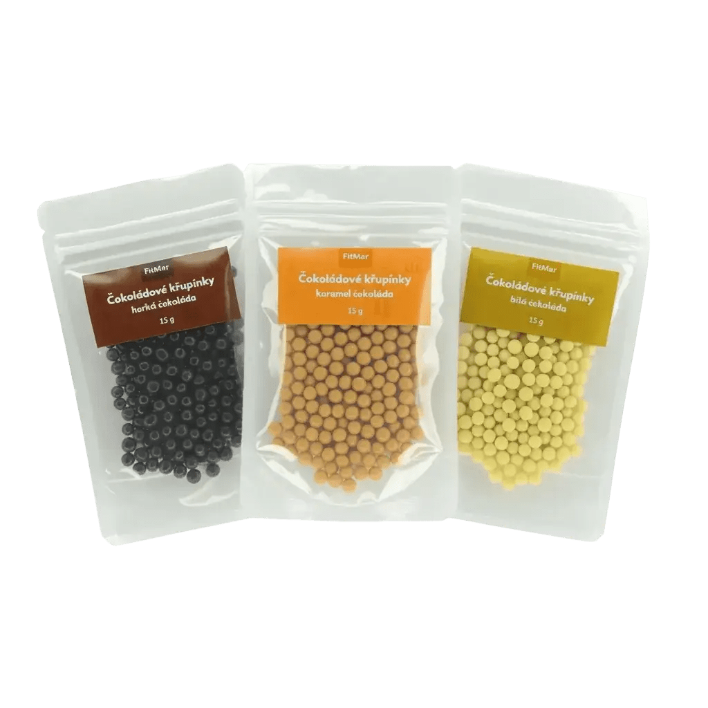 3x křupinky do krémů - FitMar.cz