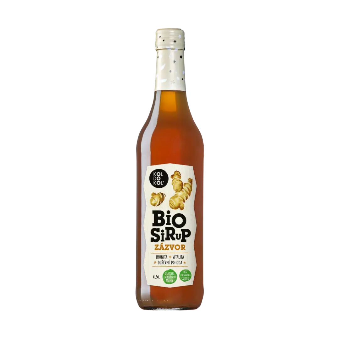 Zázvor sirup 500 ml BIO