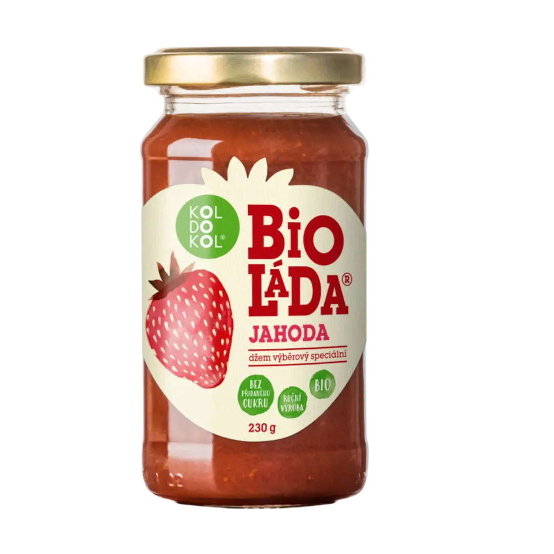 Bioláda jahoda 230g bio