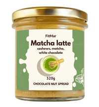 Matcha Latte krém s bielou čokoládou
