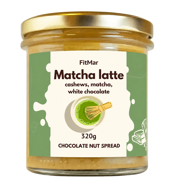 Matcha Latte krém s bielou čokoládou