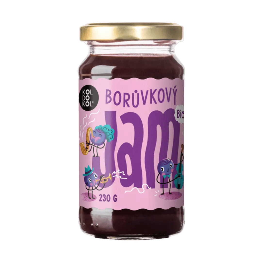 Džem z čučoriedok 230g bio - FitMar.cz