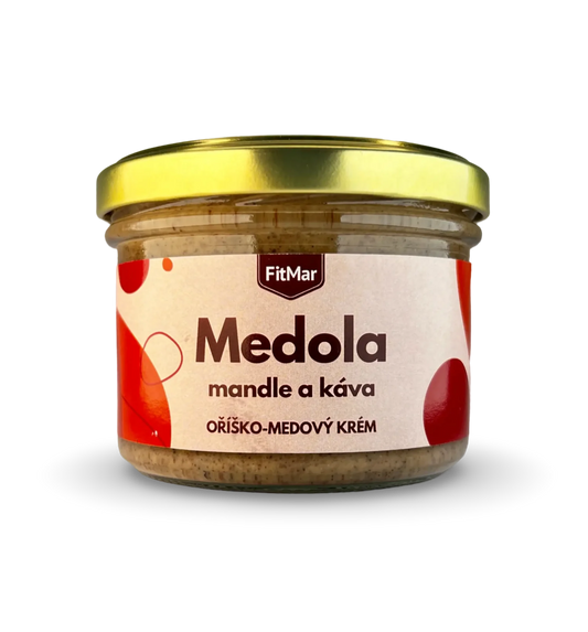 Medola s mandľami a kávou 190g