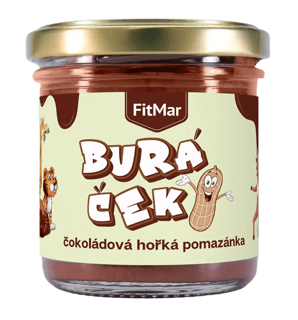 Čokoládová hořká pomazánka 190g - FitMar.cz