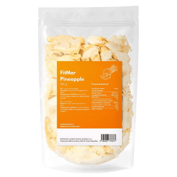 Ananas lyofilizovaný - FitMar.cz