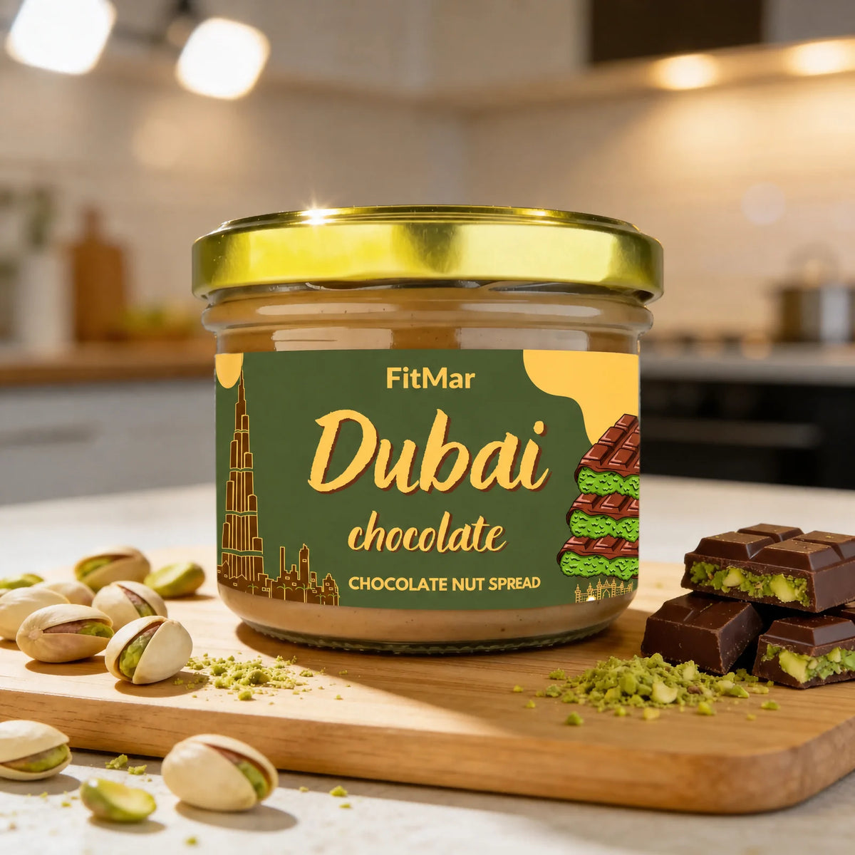 Krém s príchuťou dubajskej čokolády 190g