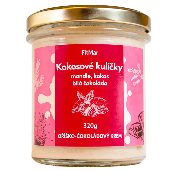 Kokosové guľôčky krém