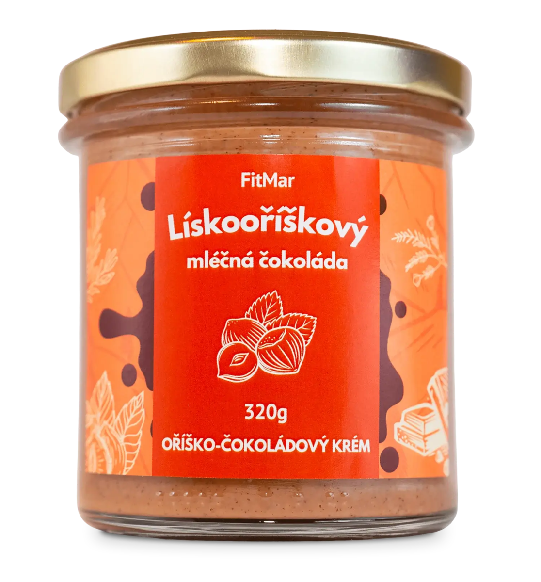 Lískooříškový krém s mléčnou čokoládou - FitMar.cz