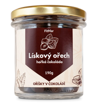 Lískové ořechy v hořké čokoládě - FitMar.cz