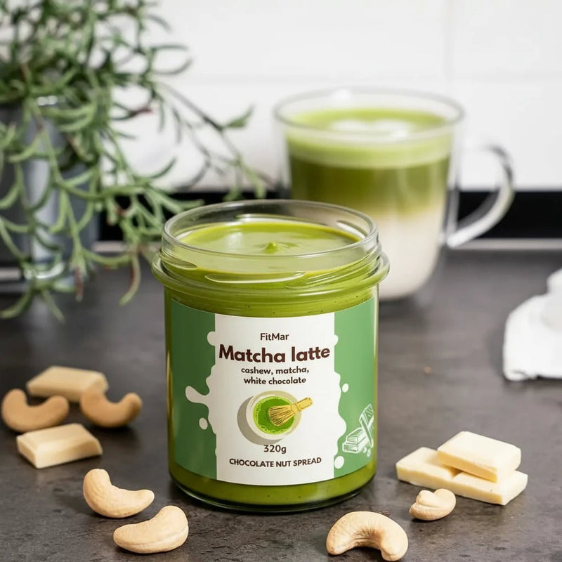 Matcha Latte krém s bielou čokoládou - FitMar.cz