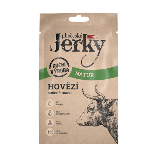 Juhočeské Jerky hovädzie natur 20 g