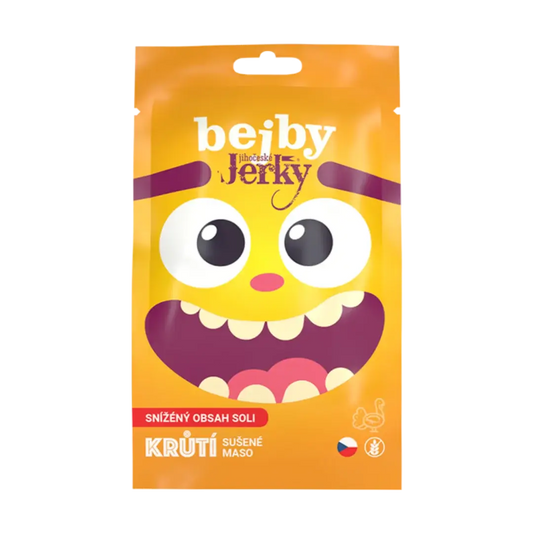 Juhočeské Jerky Bejby morčacie 20 g