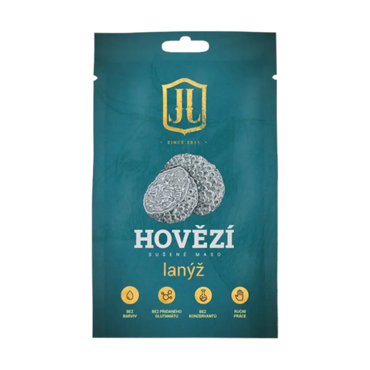 Juhočeské Jerky Hovädzie Hľuzovka 20 g