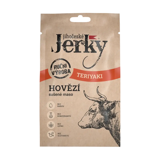 Juhočeské Jerky hovädzie teriyaki 20 g